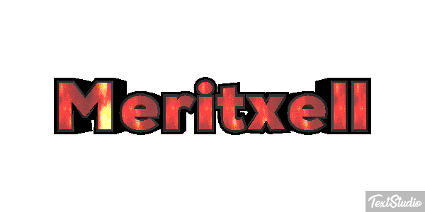 Meritxell Efecto de texto