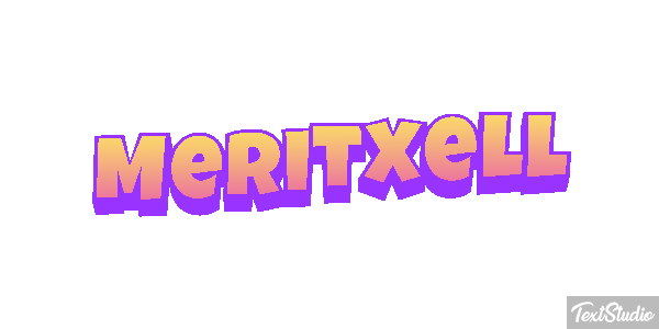 Meritxell Efecto de texto