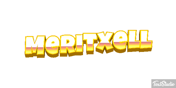 Meritxell Efecto de texto
