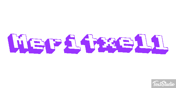 Meritxell Efecto de texto