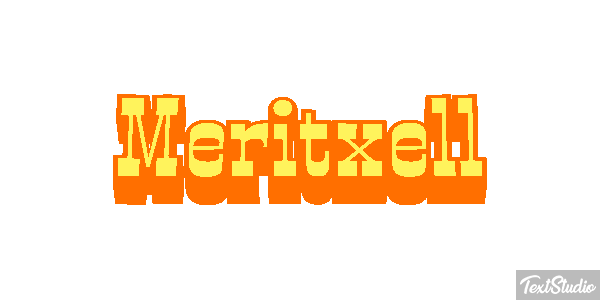 Meritxell Efecto de texto