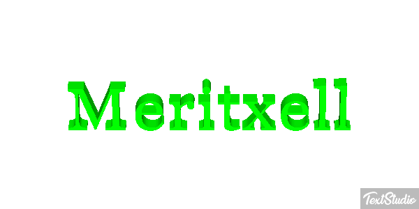 Meritxell Efecto de texto