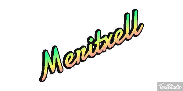 Meritxell Efecto de texto