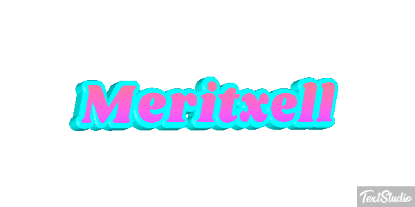 Meritxell Efecto de texto
