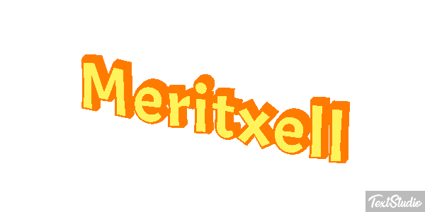 Meritxell Efecto de texto