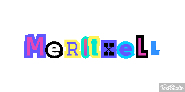 Meritxell Efecto de texto
