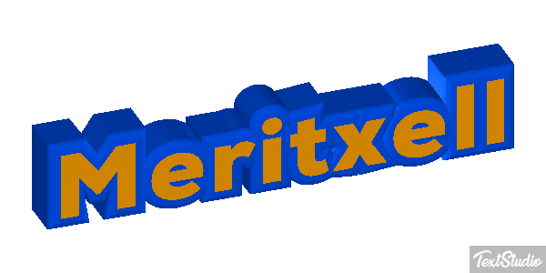 Meritxell Efecto de texto