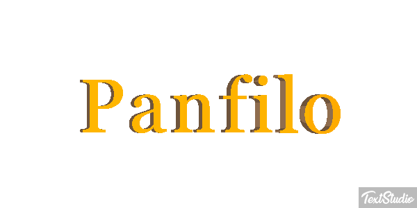 Panfilo Effetto testo