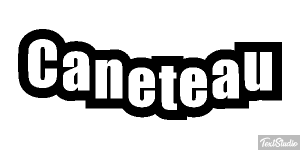 Caneteau Effet de texte