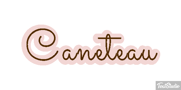 Caneteau Effet de texte