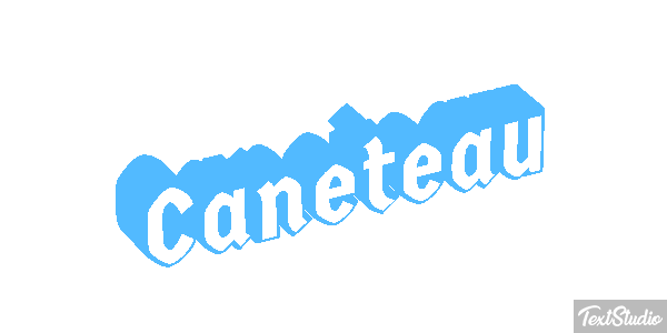 Caneteau Effet de texte