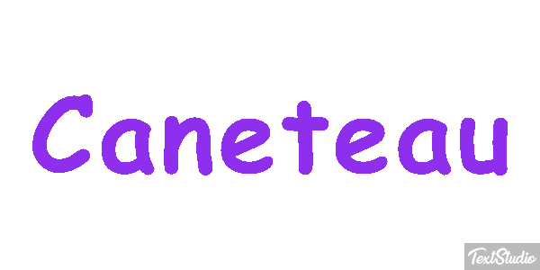 Caneteau Effet de texte