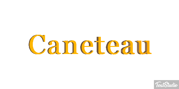Caneteau Effet de texte
