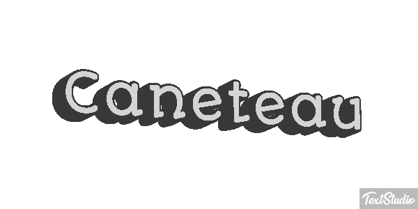 Caneteau Effet de texte