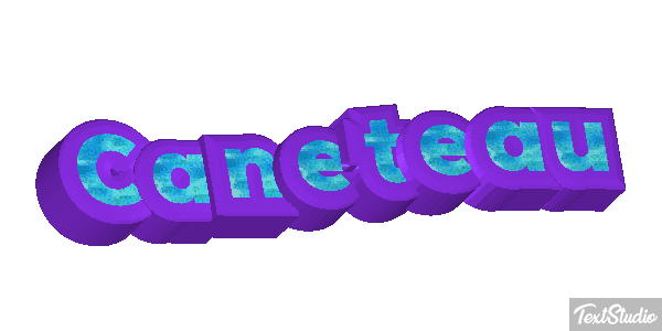 Caneteau Effet de texte