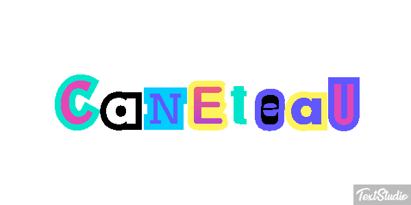 Caneteau Effet de texte