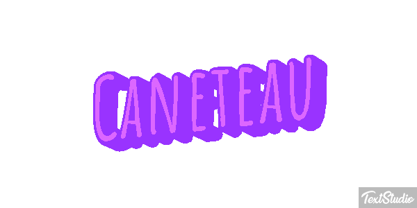 Caneteau Effet de texte