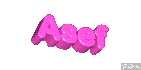 Asef Text effect