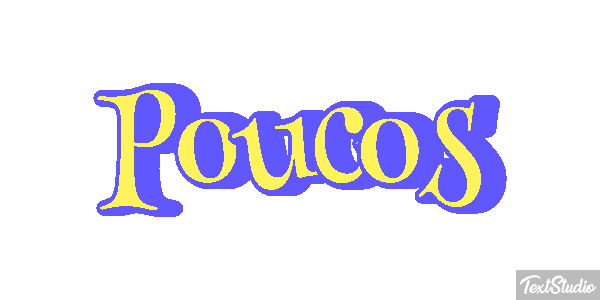 Poucos Efeito do texto