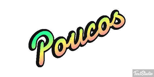 Poucos Efeito do texto