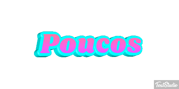 Poucos Efeito do texto
