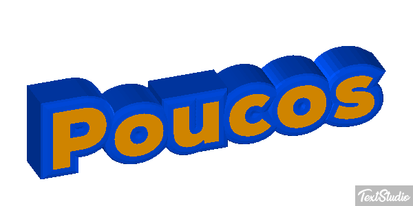 Poucos Efeito do texto