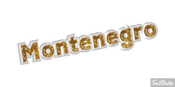 Montenegro Text effect