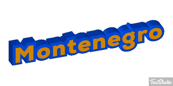 Montenegro Text effect
