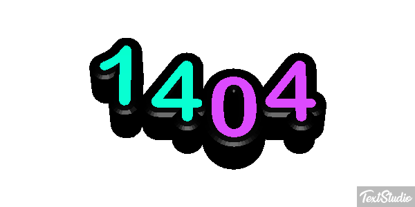 1404 Text effect