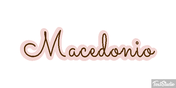 Macedonio Effetto testo