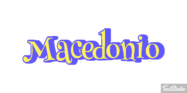 Macedonio Effetto testo