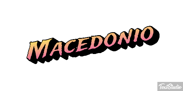 Macedonio Effetto testo