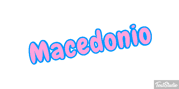 Macedonio Effetto testo