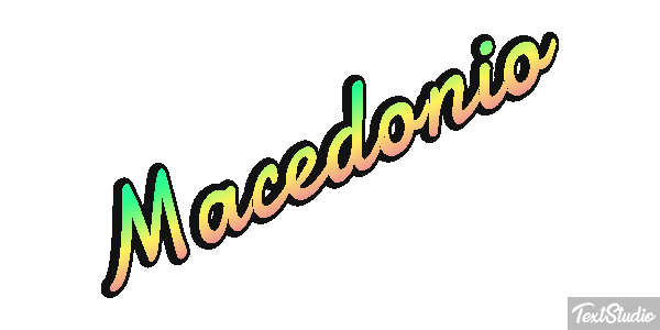 Macedonio Effetto testo