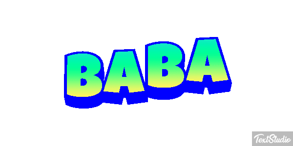 Baba テキスト効果