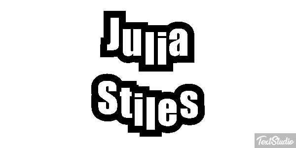 Julia Stiles Efeito do texto