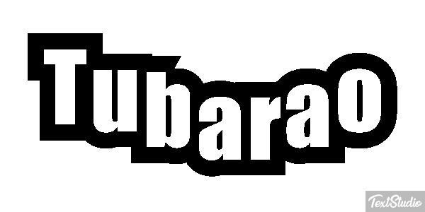 Tubarão Efeito do texto