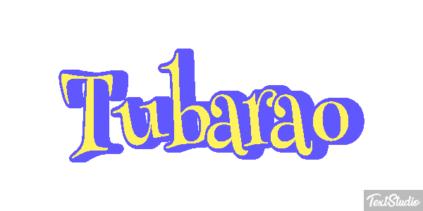 Tubarão Efeito do texto