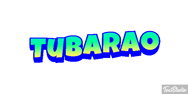 Tubarão Efeito do texto