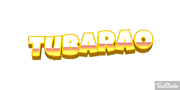 Tubarão Efeito do texto
