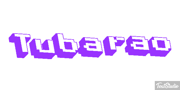 Tubarão Efeito do texto