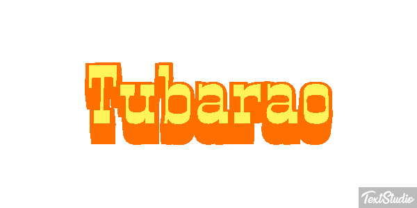 Tubarão Efeito do texto