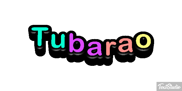 Tubarão Efeito do texto