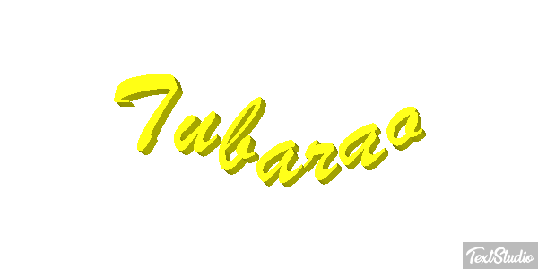 Tubarão Efeito do texto