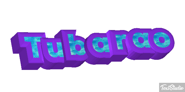 Tubarão Efeito do texto