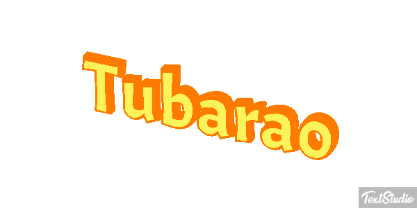 Tubarão Efeito do texto
