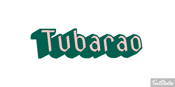Tubarão Efeito do texto