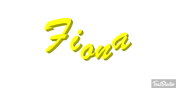 Fiona Efekt tekstowy