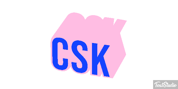 Csk Text effect