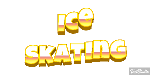 Ice Skating Text effect